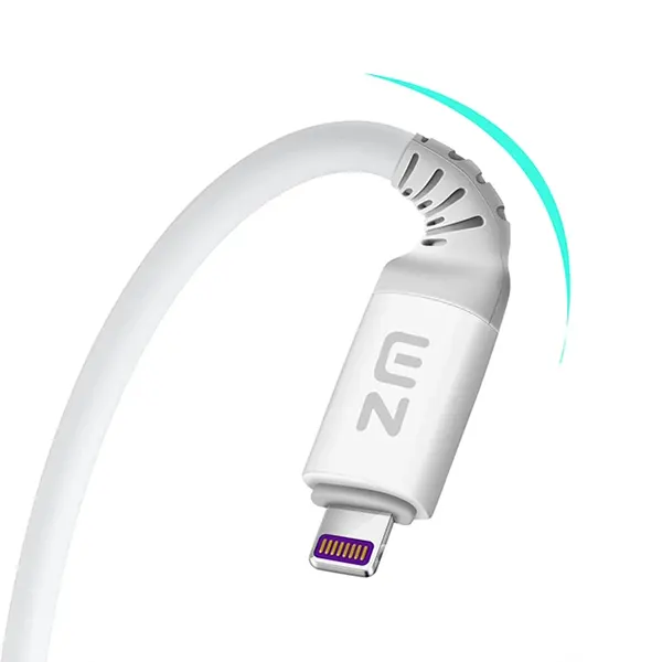 کابل شارژ لایتنینگ برند ZM مدل Soft Data Cable