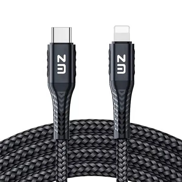 کابل شارژ Type-C به لایتنینگ برند ZM مدل Strong Data Cable