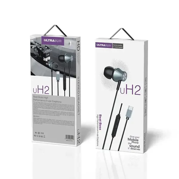 هندزفری سیمی تایپ‌سی التراسور مدل U-H2