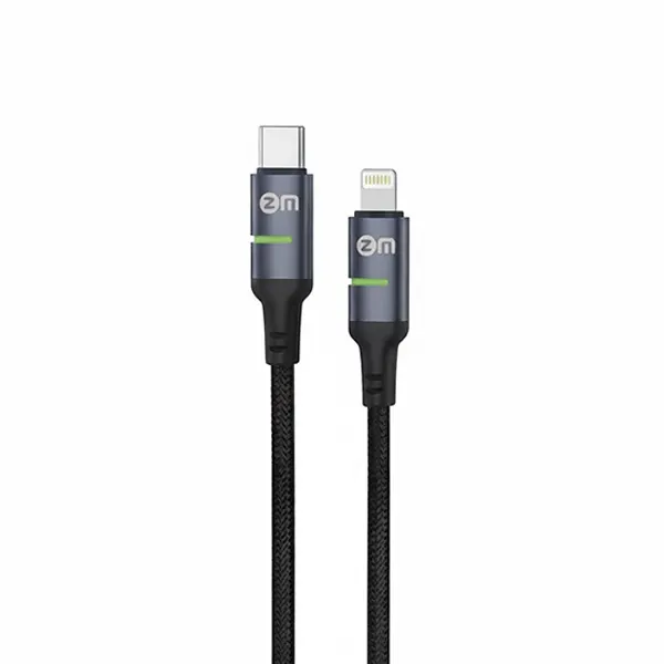 کابل شارژ تایپ سی به لایتنینگ ZM مدل Light
