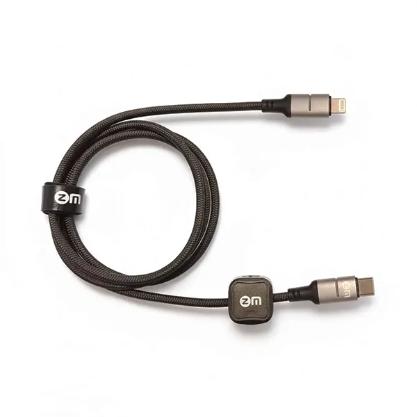 کابل شارژ USB-C به لایتنینگ ZM مدل Light