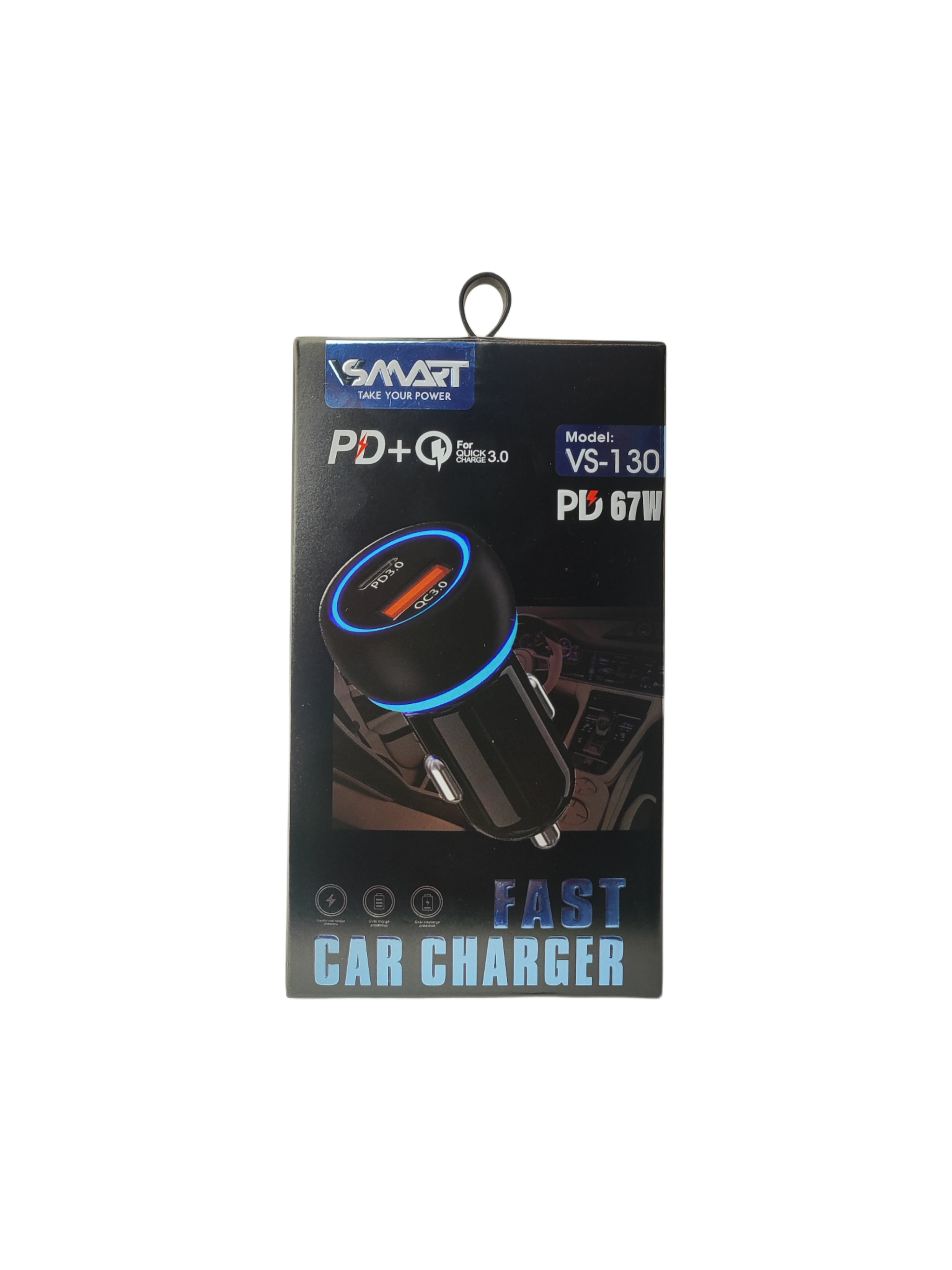شارژر فندکی 67 وات وی اسمارت مدل VS-130