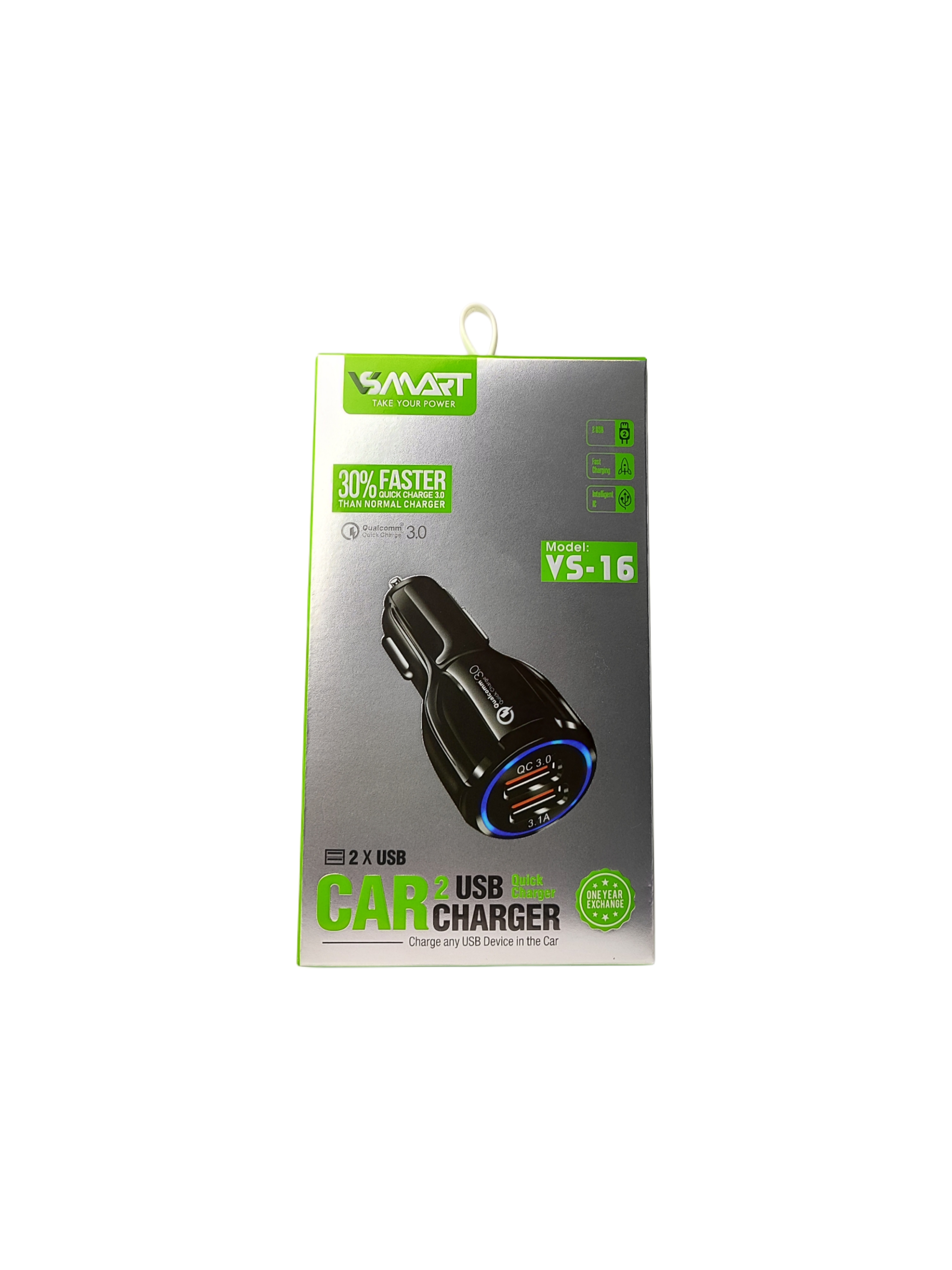 شارژر فندکی 30 وات وی اسمارت مدل VS-16