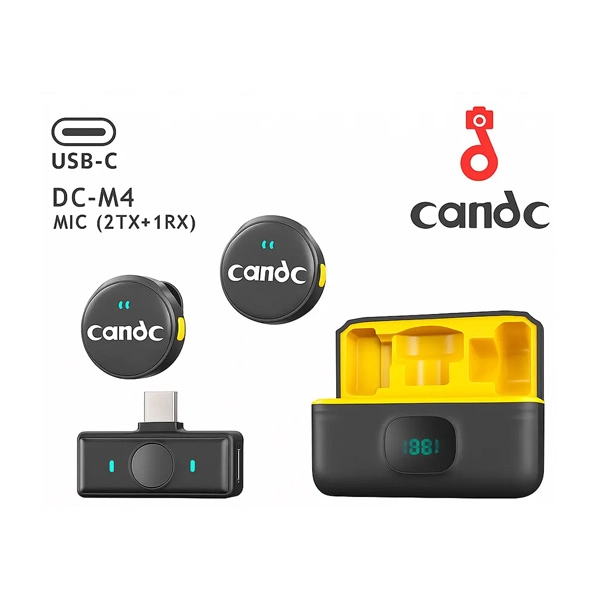 میکروفون یقه ای candc مدل DC-M4 – دو کاربره