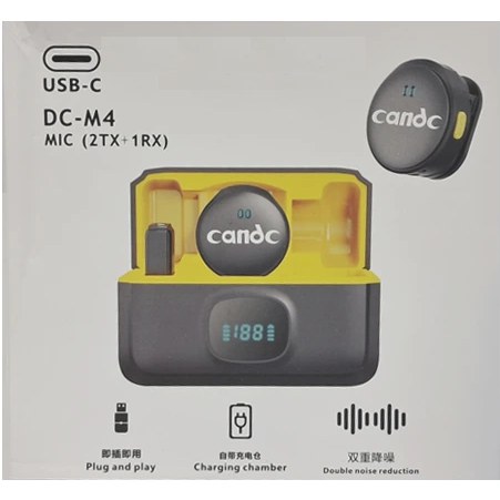 میکروفون یقه ای candc مدل DC-M4 – دو کاربره